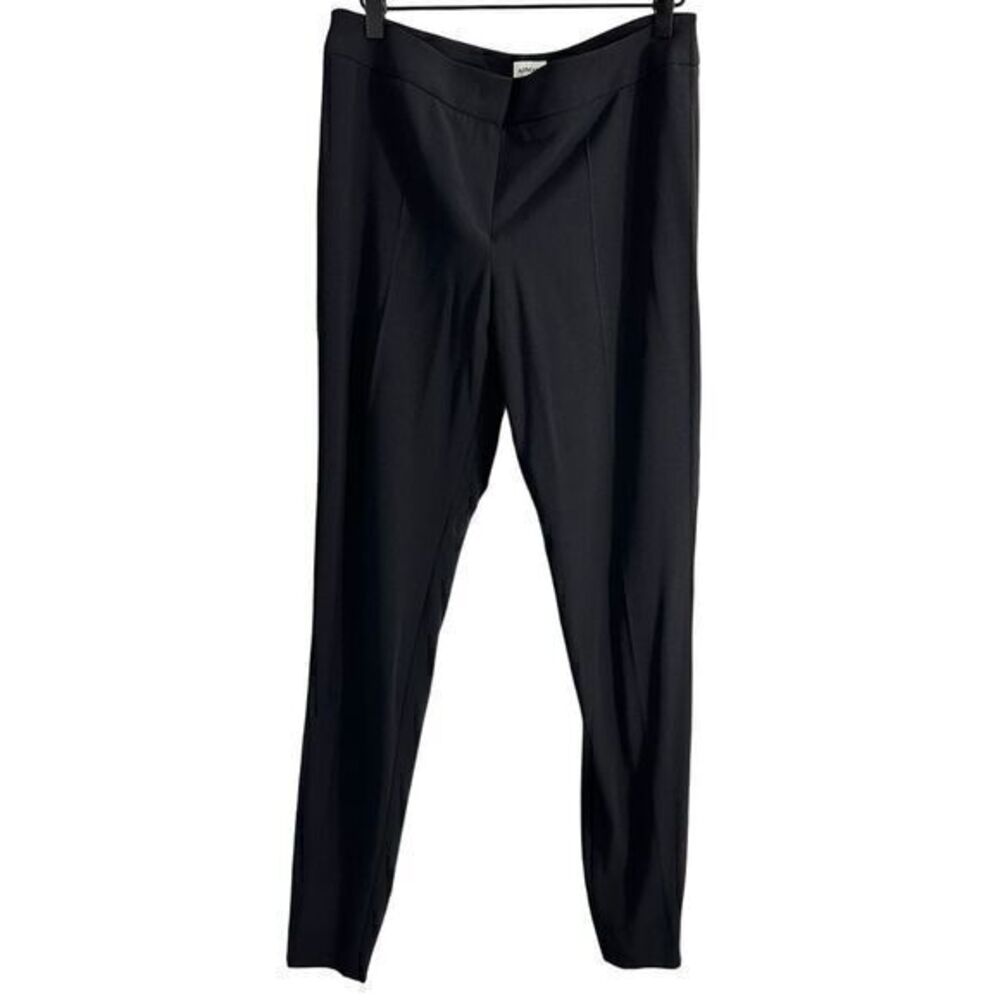 Armani Collezioni Virgin Wool‎ Work Trouser Pants Black Size 8 Career